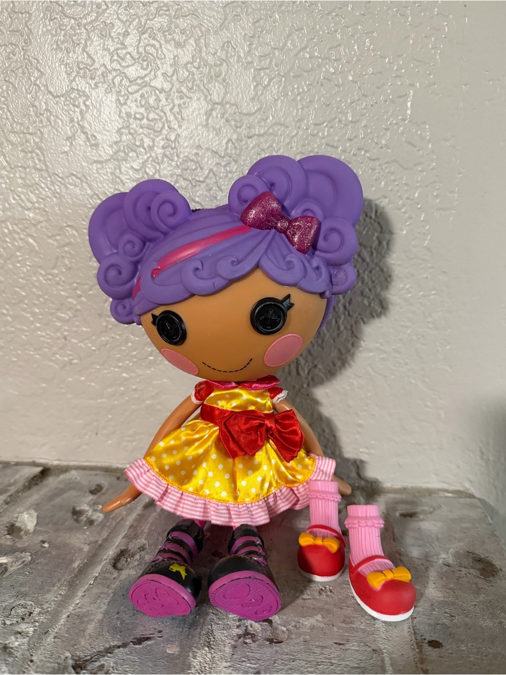 Lalaloopsy Storm E. Sky full size doll with dress and extra shoes